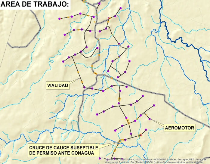 Zona del parque Eólico Villagrán Tamaulipas