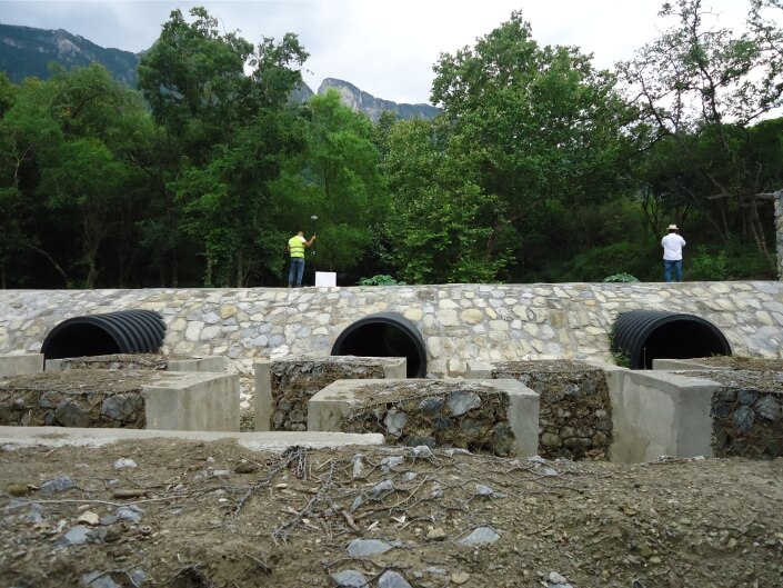 Infraestructura Pluvial en el municipio de San Pedro Garza Garcia, N.L.