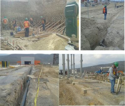 Construcción de Nave industrial ubicada en García, N.L.